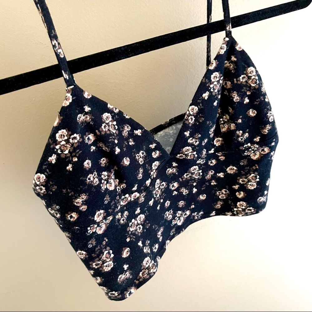 Women’s Floral Bralette/Crop Tank
